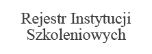 Rejestr instytucji szkoleniowych